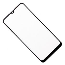 Стекло для Realme C15 в сборе с OCA пленкой <черный>