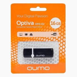 Карта памяти USB 16 Gb Qumo Optiva OFD-02 <черный>