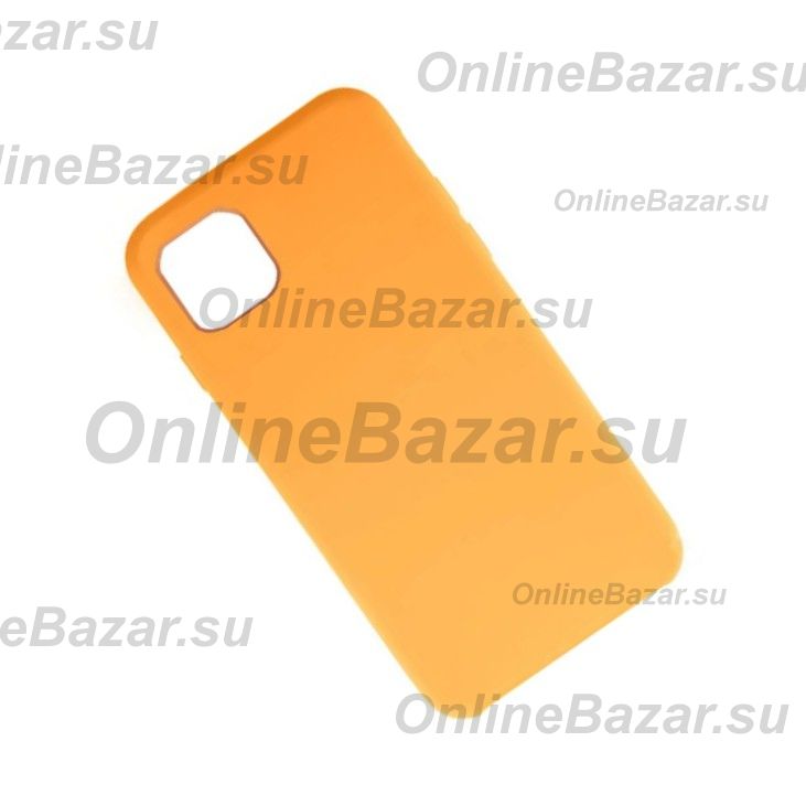 Чехол для Apple iPhone 11 Pro Max PromiseMobile силиконовый Soft Touch <оранжевый> ― OnlineBazar.su