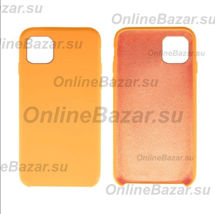 Чехол для Apple iPhone 11 Pro Max PromiseMobile силиконовый Soft Touch <оранжевый> ― OnlineBazar.su