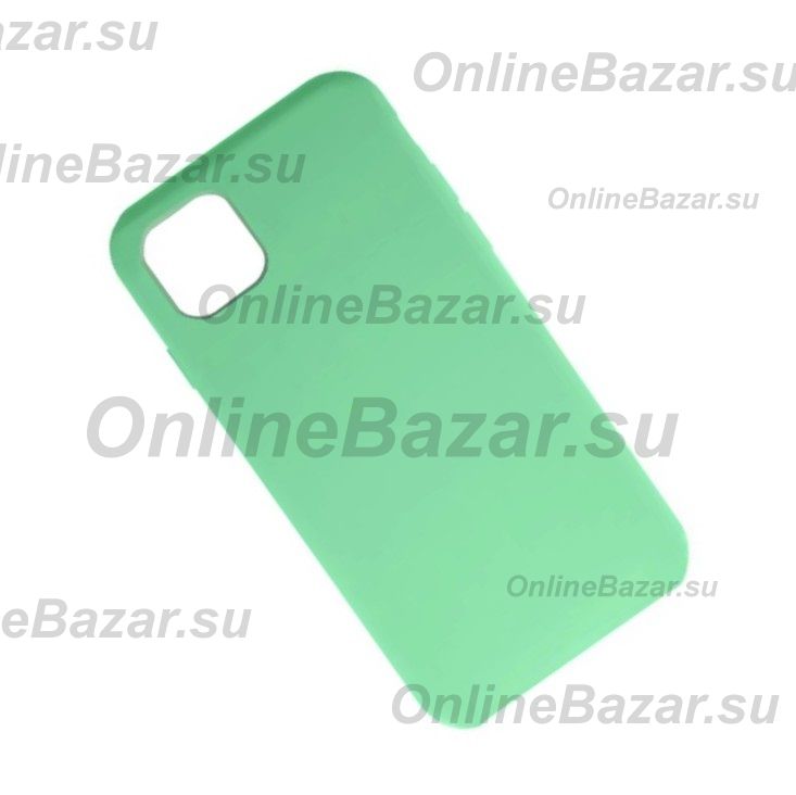 Чехол для Apple iPhone 12 mini PromiseMobile силиконовый Soft Touch <мятный> ― OnlineBazar.su