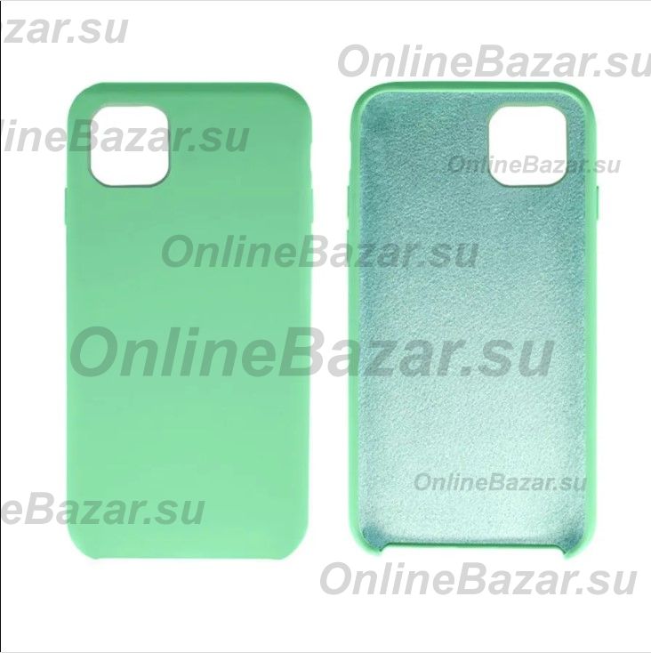 Чехол для Apple iPhone 12 mini PromiseMobile силиконовый Soft Touch <мятный> ― OnlineBazar.su
