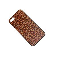 Чехол для Apple iPhone 5 задняя крышка пластик серия "леопард" №9 ― OnlineBazar.su