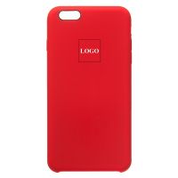 Чехол для Apple iPhone 6 Plus силиконовый Soft Touch <красный> (премиум) ― OnlineBazar.su