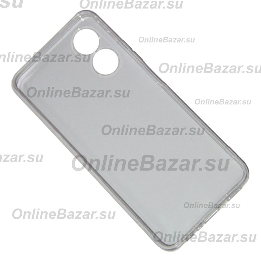 Чехол для Oppo A17k силиконовый ультратонкий <прозрачный> ― OnlineBazar.su