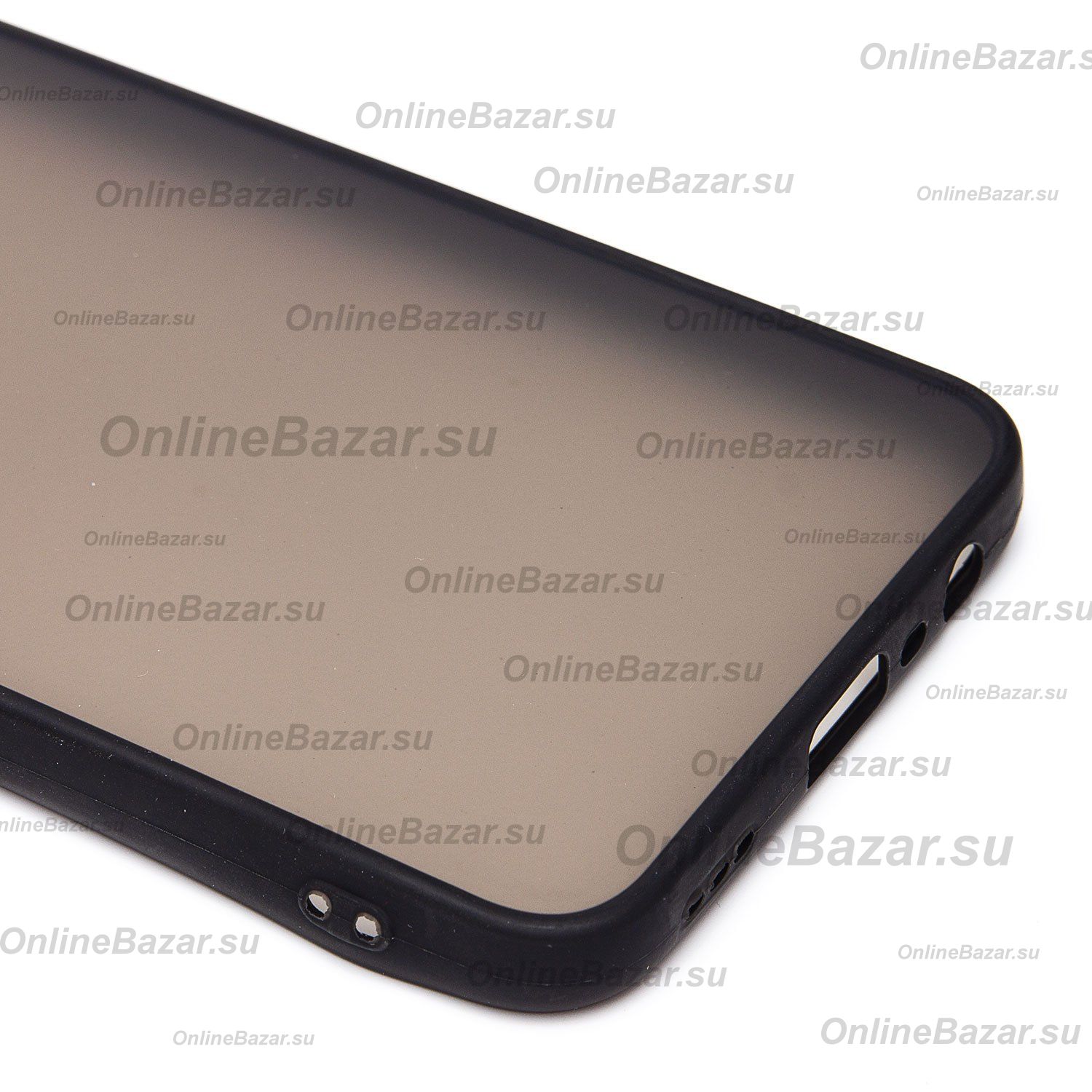 Чехол для Oppo CPH2471 пластиковый с окантовкой <черный> ― OnlineBazar.su
