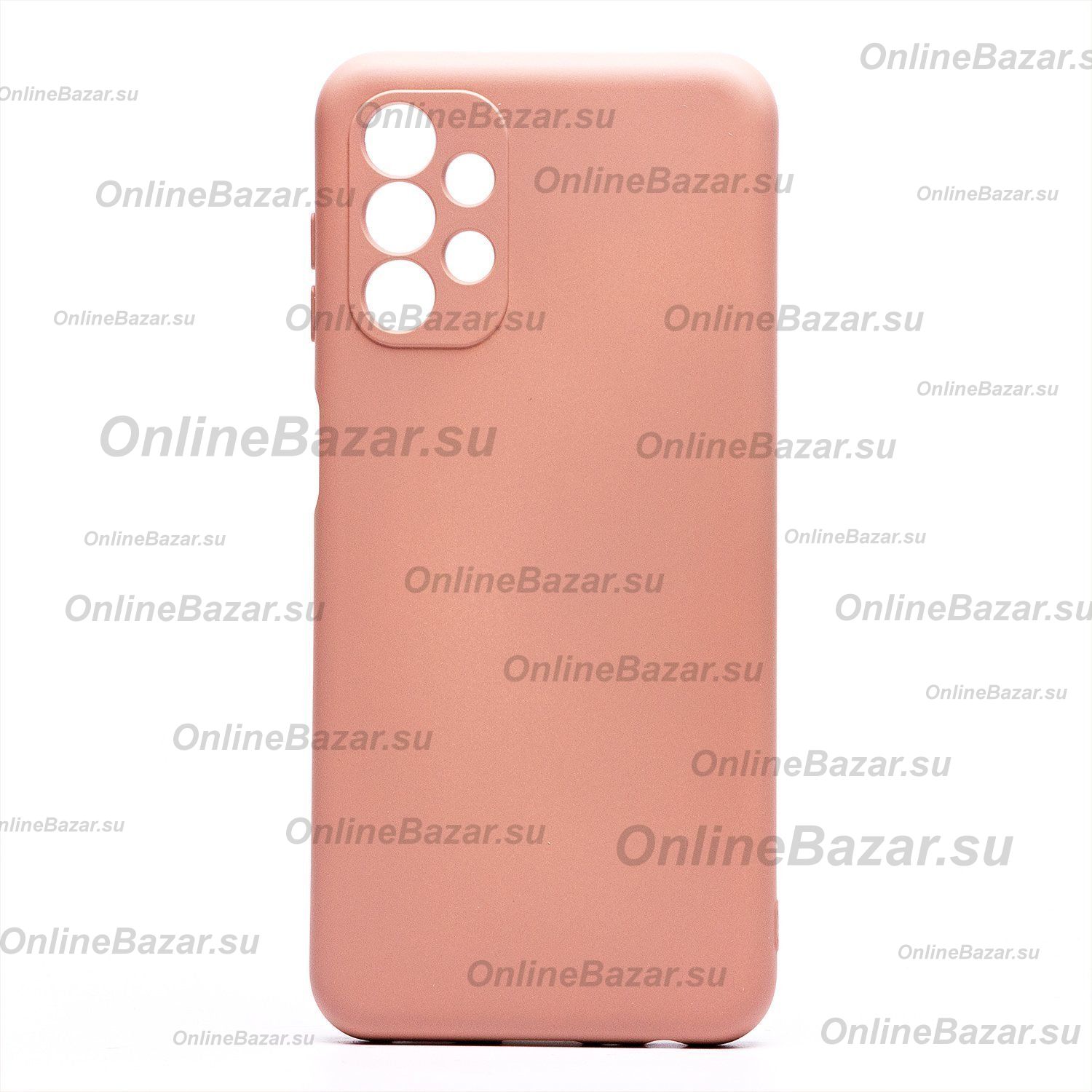 Чехол для Samsung SM-A135F (Galaxy A13) силиконовый Soft Touch 4 <пыльная роза> ― OnlineBazar.su