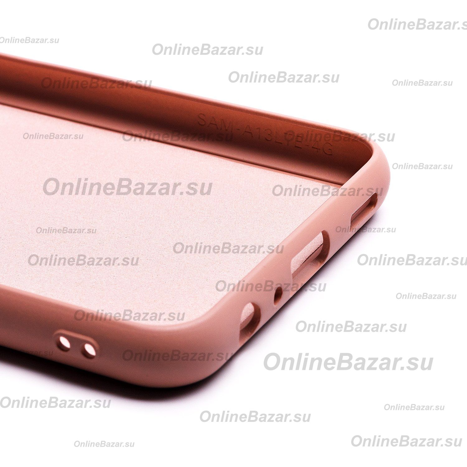 Чехол для Samsung SM-A135F (Galaxy A13) силиконовый Soft Touch 4 <пыльная роза> ― OnlineBazar.su