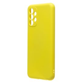 Чехол для Samsung SM-A135F (Galaxy A13) силиконовый Soft Touch 4 <желтый>