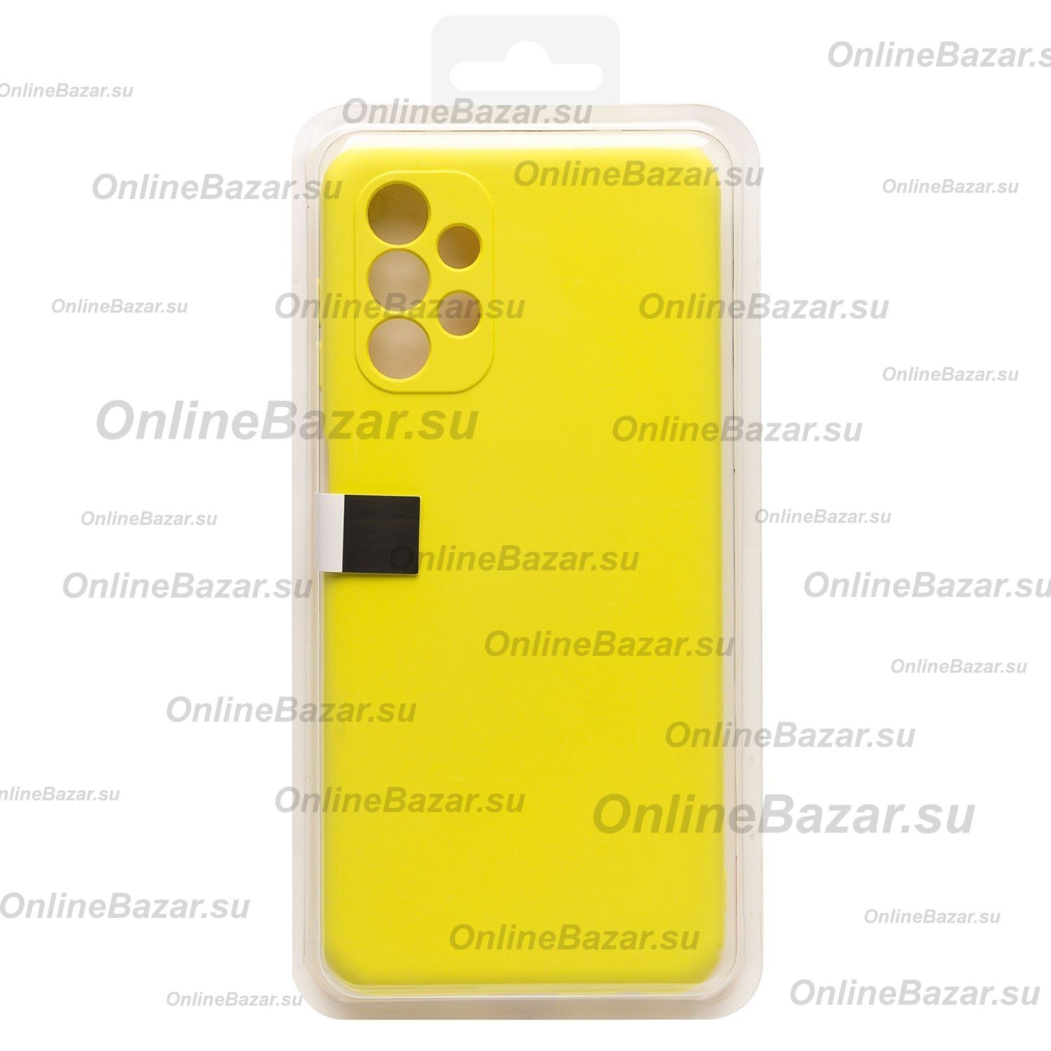 Чехол для Samsung SM-A135F (Galaxy A13) силиконовый Soft Touch 4 <желтый> ― OnlineBazar.su