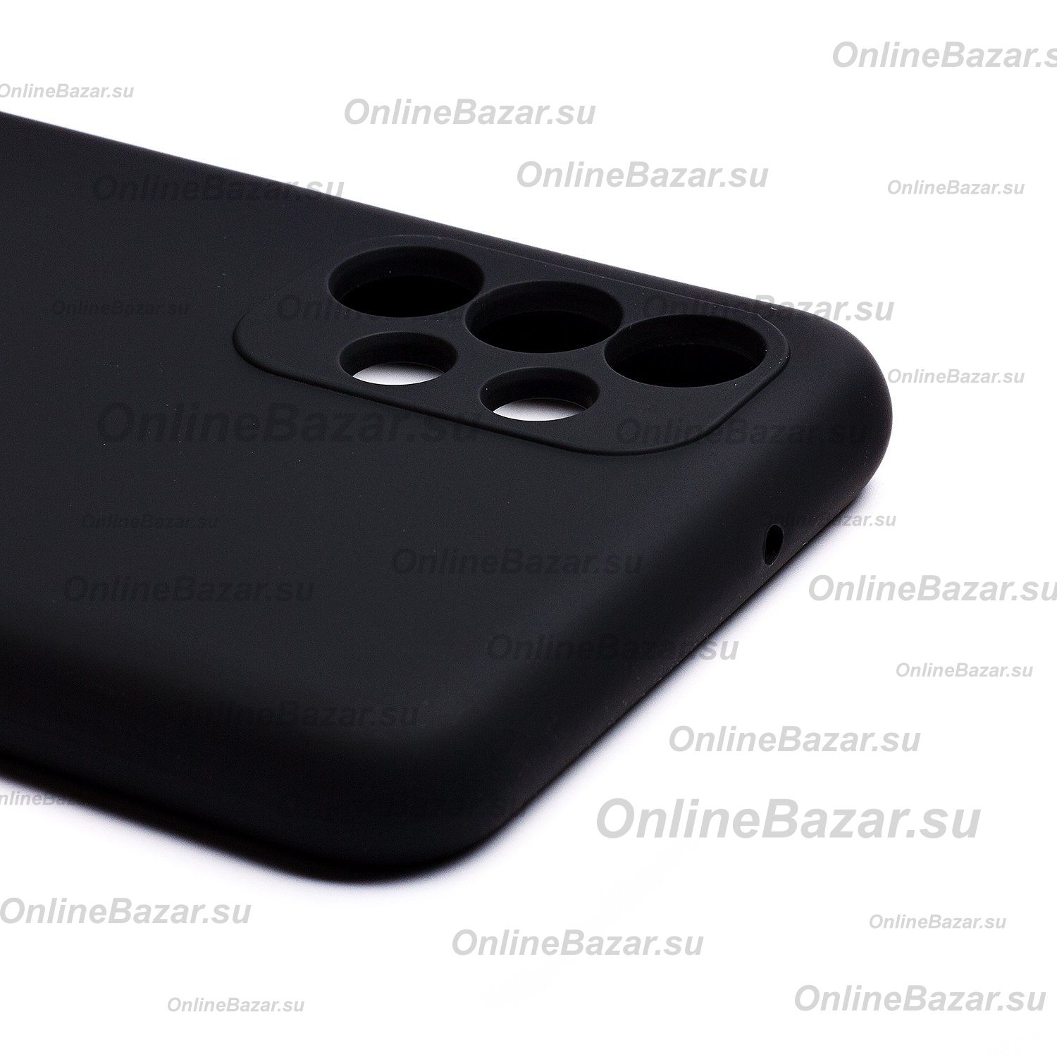 Чехол для Samsung SM-A135F (Galaxy A13) силиконовый Soft Touch 4 <черный> ― OnlineBazar.su