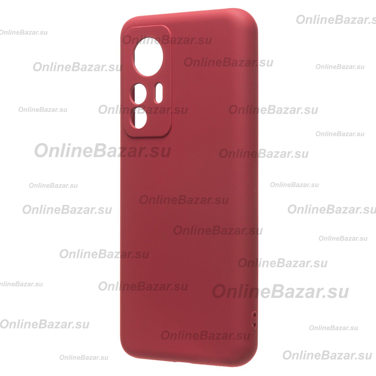 Чехол для Xiaomi 12T силиконовый Soft Touch 4 <коралловый> ― OnlineBazar.su