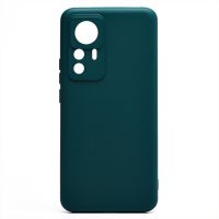 Чехол для Xiaomi 22081212UG силиконовый Soft Touch 4 <темно-зеленый> ― OnlineBazar.su