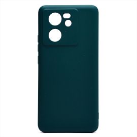 Чехол для Xiaomi 13T Pro силиконовый Soft Touch 4 <темно-зеленый>