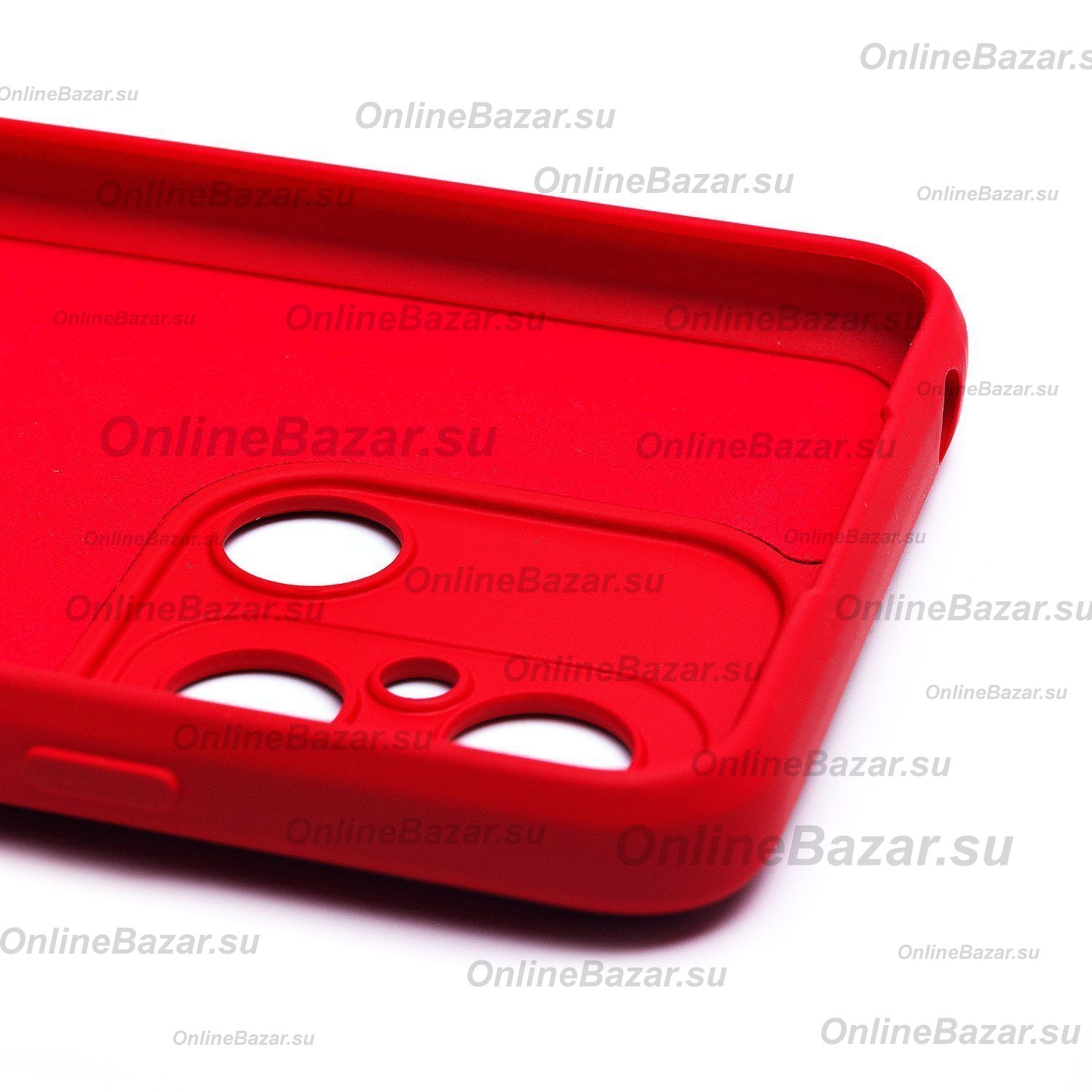 Чехол для Xiaomi 22120RN86G силиконовый Soft Touch 4 <красный> ― OnlineBazar.su