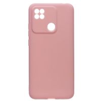 Чехол для Xiaomi Redmi 10A силиконовый матовый №5 <розовое золото> ― OnlineBazar.su
