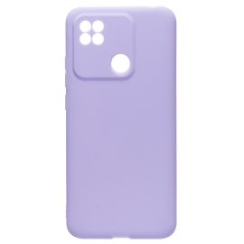 Чехол для Xiaomi Redmi 10A силиконовый матовый №5 <светло-фиолетовый>