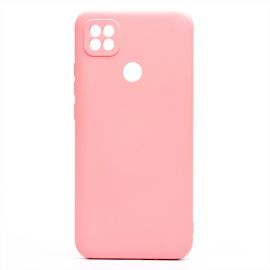 Чехол для Xiaomi Redmi 10A силиконовый Soft Touch 4 <светло-розовый>