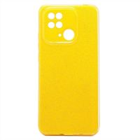 Чехол для Xiaomi 220333QNY силиконовый с блестками №3 <желтый> ― OnlineBazar.su