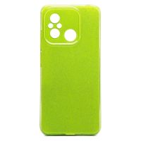 Чехол для Xiaomi 22127PC95I силиконовый с блестками №3 <светло-зеленый> ― OnlineBazar.su