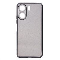 Чехол для Xiaomi 2310FPCA4G силиконовый с блестками <серо-прозрачный> ― OnlineBazar.su