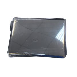 Чехол для Apple MacBook Pro 13.3 пластиковый <черный прозрачный>
