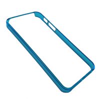 Чехол для Apple iPhone 5s бампер пластиковый <голубой> ― OnlineBazar.su