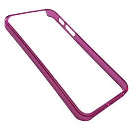 Чехол для Apple iPhone 5s бампер пластиковый <сиреневый>
