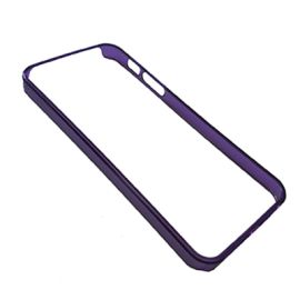 Чехол для Apple iPhone 5s бампер пластиковый <фиолетовый>
