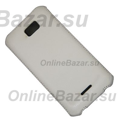 Чехол для Explay A500 флип кожзам №1 <белый> ― OnlineBazar.su