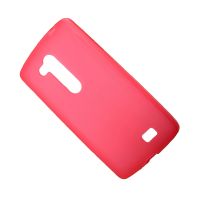 Чехол для LG D295 (Optimus L Fino) силиконовый матовый <красный> ― OnlineBazar.su