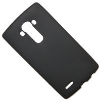 Чехол для LG H818 (G4) силиконовый матовый <черный> ― OnlineBazar.su