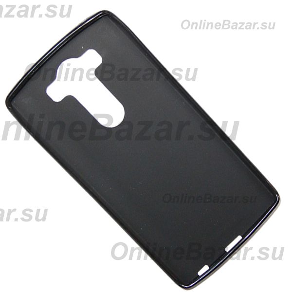 Чехол для LG H961s (V10) силиконовый матовый <черный> ― OnlineBazar.su