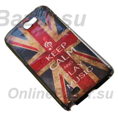 Чехол для Samsung N7105 (Galaxy Note II LTE) задняя крышка пластиковый Flags №91 ― OnlineBazar.su