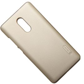Чехол для Xiaomi Redmi Pro задняя крышка пластик ребристый Nillkin <золото>