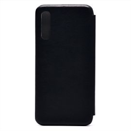 Чехол для Samsung SM-A307F (Galaxy A30s) флип боковой кожзам №3 <черный>