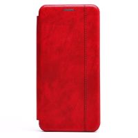 Чехол для Xiaomi Redmi Note 12 5G флип боковой кожзам №3 <красный> ― OnlineBazar.su