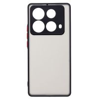 Чехол для Infinix Note 40 (X6853) пластиковый с окантовкой <черный> ― OnlineBazar.su