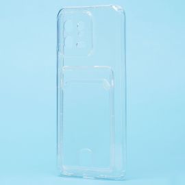 Чехол для Xiaomi 13 силиконовый с картхолдером №2 <прозрачный>