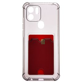 Чехол для Redmi A1 силиконовый с картхолдером №2 <черный>