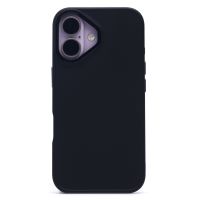 Чехол для Apple iPhone 16 силиконовый матовый №6 <черный> ― OnlineBazar.su