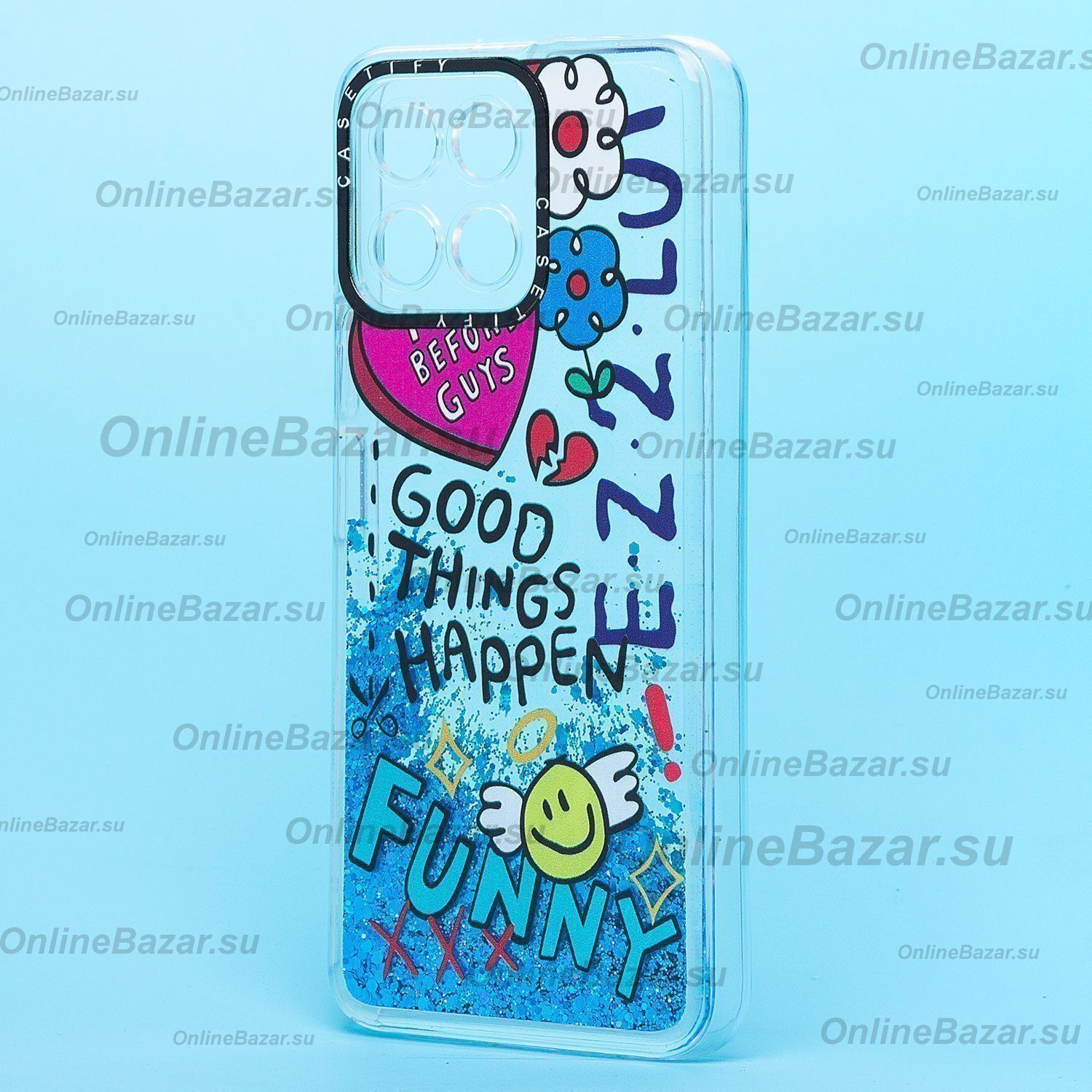 Чехол для Huawei Honor X6 силиконовый (рис. 334/003) ― OnlineBazar.su