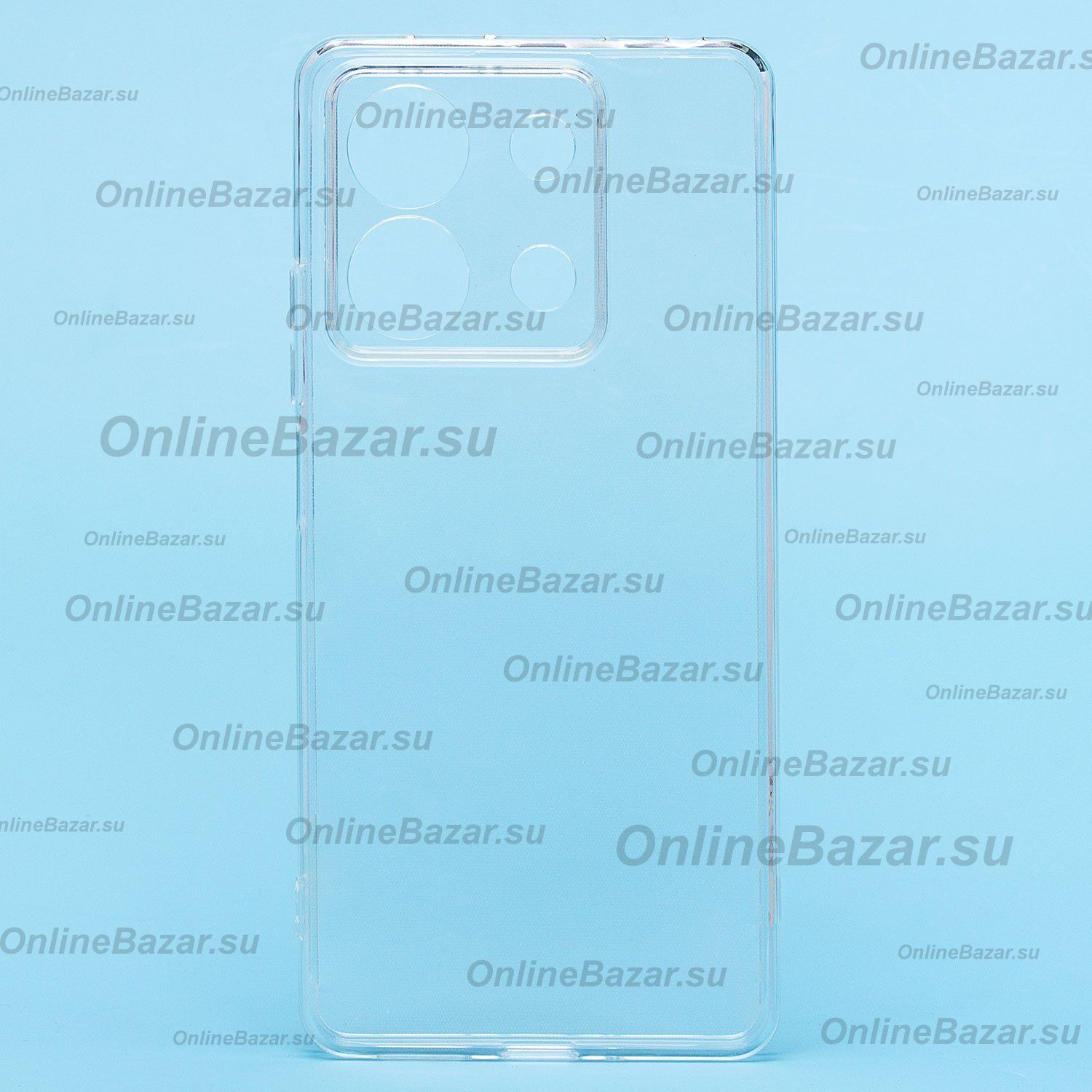 Чехол для Xiaomi 23122PCD1G силиконовый (0,9 mm) <прозрачный> ― OnlineBazar.su