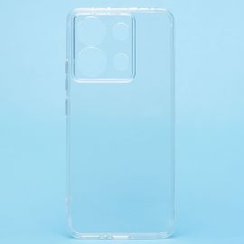 Чехол для Xiaomi Redmi Note 13 силиконовый (0,9 mm) <прозрачный>