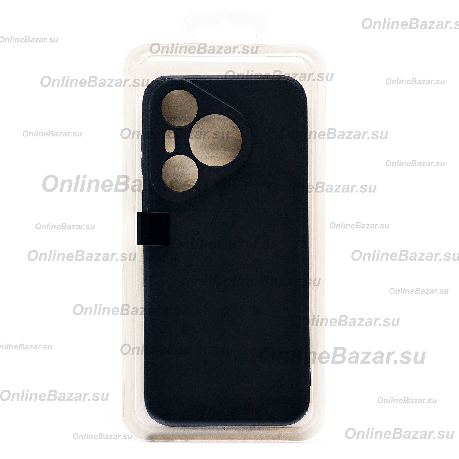 Чехол для Huawei ADY-LX9 силиконовый Soft Touch 4 <черный> ― OnlineBazar.su
