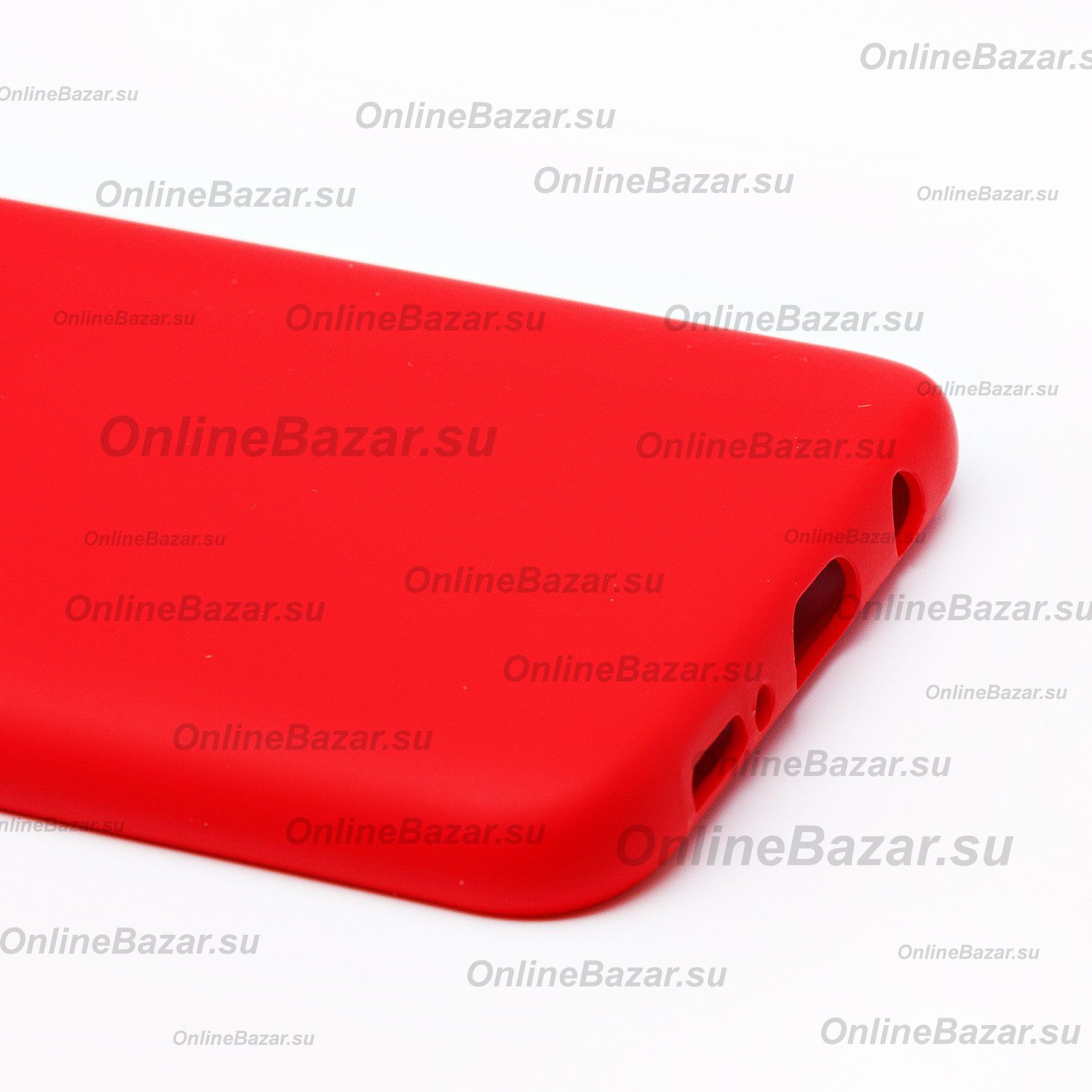 Чехол для Samsung SM-A307F (Galaxy A30s) силиконовый Soft Touch 2 <красный> ― OnlineBazar.su