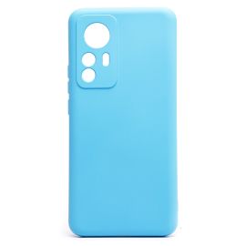 Чехол для Xiaomi 12T силиконовый Soft Touch 4 <голубой>