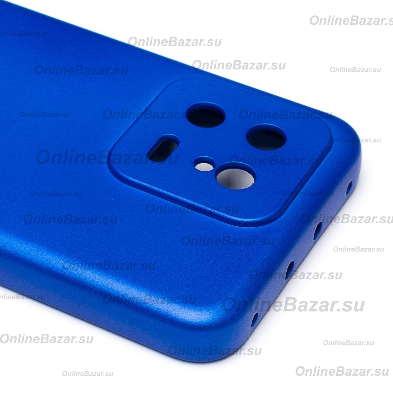 Чехол для Xiaomi 13 силиконовый Soft Touch 4 <синий> ― OnlineBazar.su