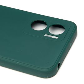 Чехол для Xiaomi Redmi 10 5G силиконовый Soft Touch 2 <темно-зеленый>