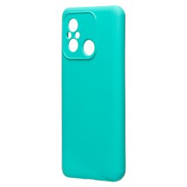 Чехол для Xiaomi Poco C55 силиконовый Soft Touch 4 <зеленый>